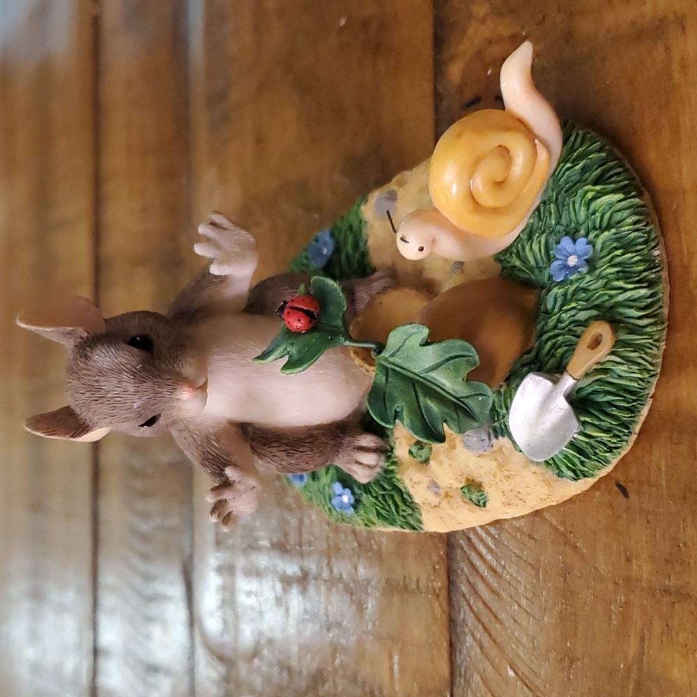 Charming Tails Fitz and Floyd "A Growing Friendship" figurine - Picture 2 of 6